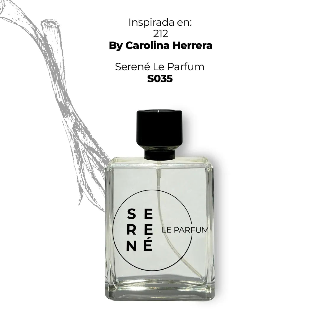 Serené Le Parfum S035 Inspirada en 212 By Carolina Herrera