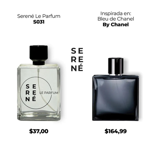 Serené Le Parfum S031 - Inspirada en Bleu de Chanel por Chanel