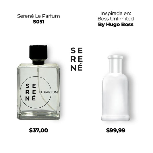 Serené Le Parfum S051 Inspirada en Boss Unlimited By Hugo Boss