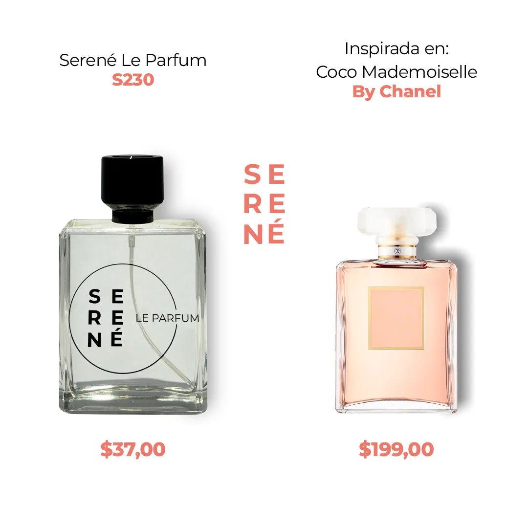 Serené Le Parfum S230 Inspirada en Coco Mademoiselle por Chanel