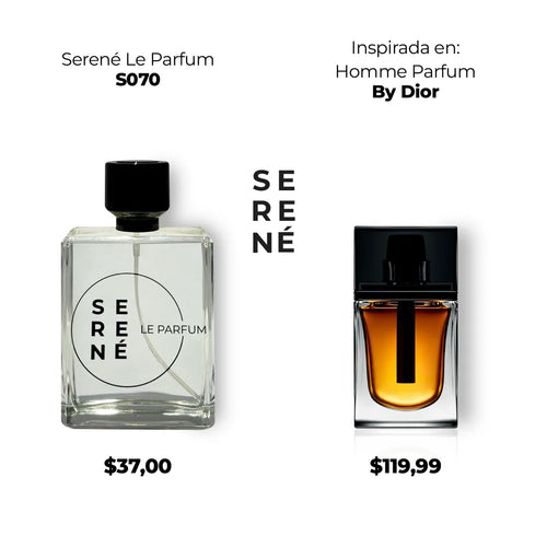 Serené S070 Inspirada en Homme Parfum By Dior