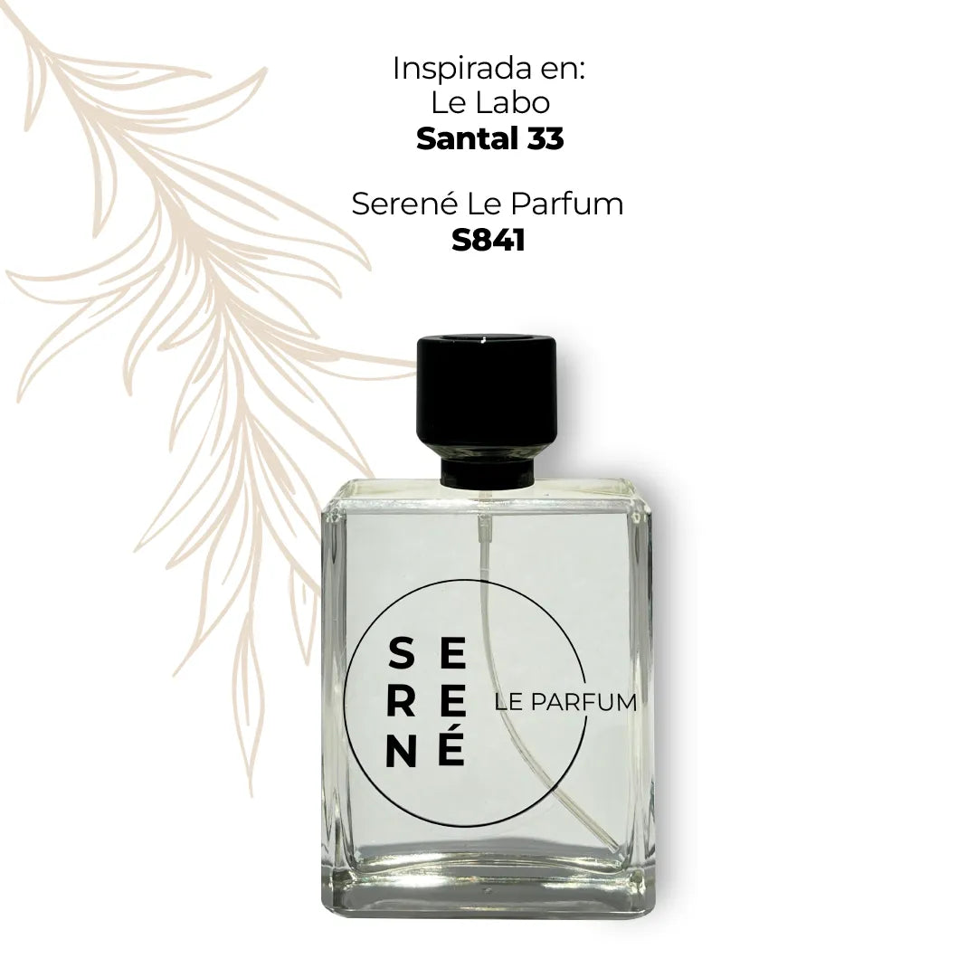 Serené Le Parfum S841 - Inspirada en Santal 33 By Le Labo