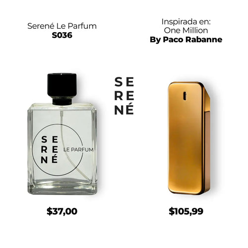 Serené Le Parfum S036 - Inspirada One Million By Paco Rabanne