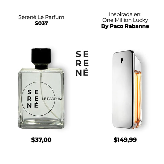 Serené Le Parfum S037 Inspirada One Million Lucky By Paco Rabanne