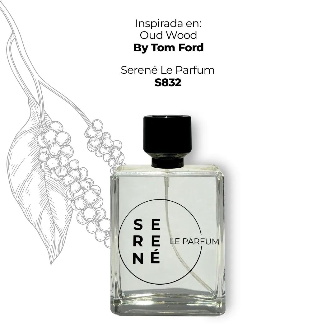 Serené Le Parfum S832 - Inspirada en Oud Wood By Tom Ford