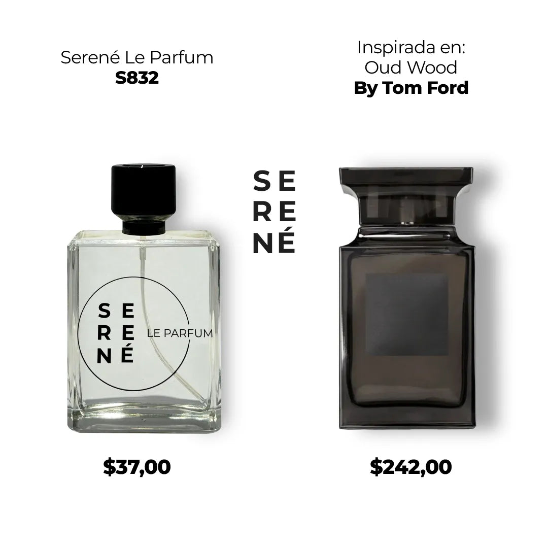 Serené Le Parfum S832 - Inspirada en Oud Wood By Tom Ford