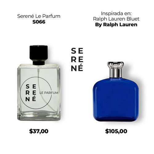 Serené Le Parfum S066 Inspirada en Polo Ralph Blue By Ralph Lauren