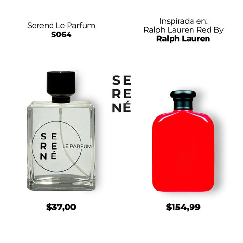 Serené Le Parfum S064 Inspirada en Polo Ralph Red By Ralph Lauren